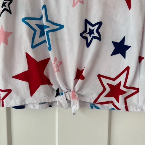 Kids | Star Print Tank Top | girls | size L 10-12 - Picture 3 of 3